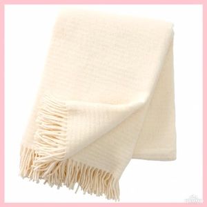Klippan Ivory Wool Throw